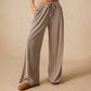🔥Women’s Casual Soft Wide-Leg Pants With Drawstring