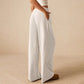 🔥Women’s Casual Soft Wide-Leg Pants With Drawstring