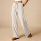 🔥Women’s Casual Soft Wide-Leg Pants With Drawstring