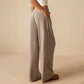 🔥Women’s Casual Soft Wide-Leg Pants With Drawstring