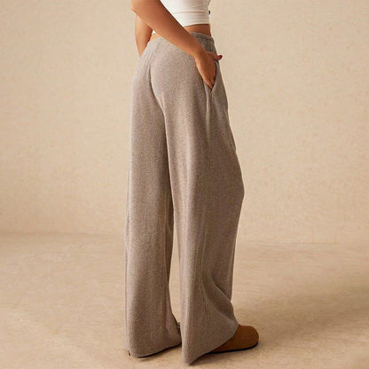 🔥Women’s Casual Soft Wide-Leg Pants With Drawstring