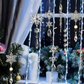 🎅🎄Winter New Year Party Supplies Set❄️Crystal Christmas Snowflake Ornaments