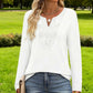 New!🌟Women’s Elegant V-Neck Long Sleeve Top