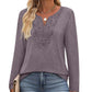 New!🌟Women’s Elegant V-Neck Long Sleeve Top