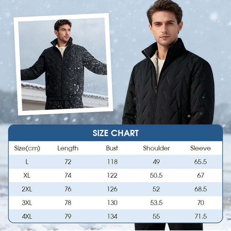 🔥Men's Warmth Jacket Set -👏Jacket + Trousers!