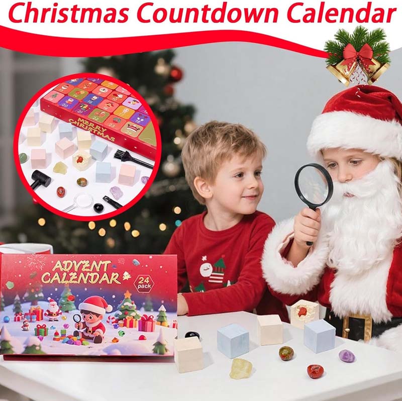 🔥LAST DAY SALE 50% OFF🔥24-Day Geology Discovery Advent Calendar Kit