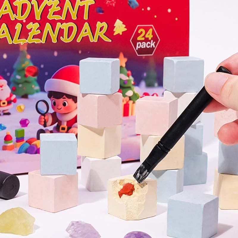 🔥LAST DAY SALE 50% OFF🔥24-Day Geology Discovery Advent Calendar Kit