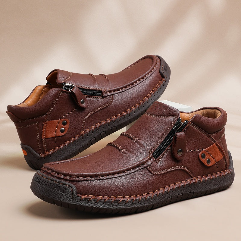 🔥Limited stock available 50% OFF🔥Men's Retro Outdoor Casual PU Shoes