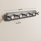 🔥Suction Cup Wall Mount -👍with 5 Hooks!