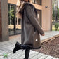Women's Zip-Up Mid-Length Hooded Jacket