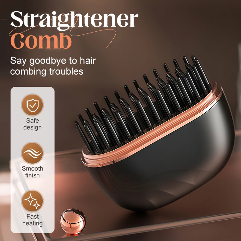 🔥LAST DAY PROMOTION - 45%OFF🔥Mini Cordless Hair Straightener Comb