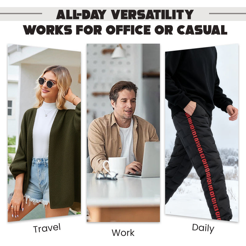 Men’s Thickened Windproof Warm Trousers