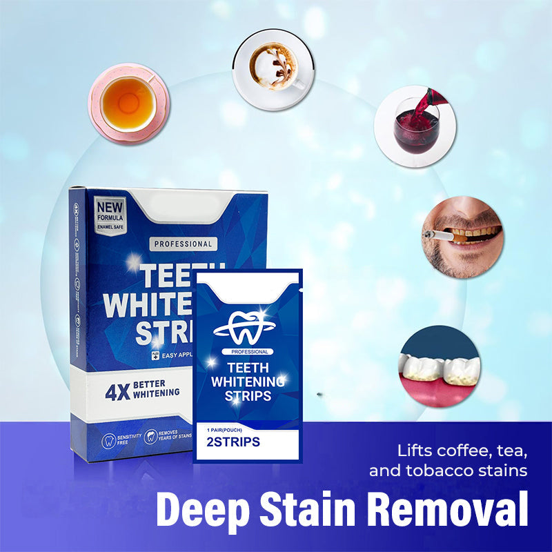 🔥Gentle & Effective Teeth Whitening Strips Set