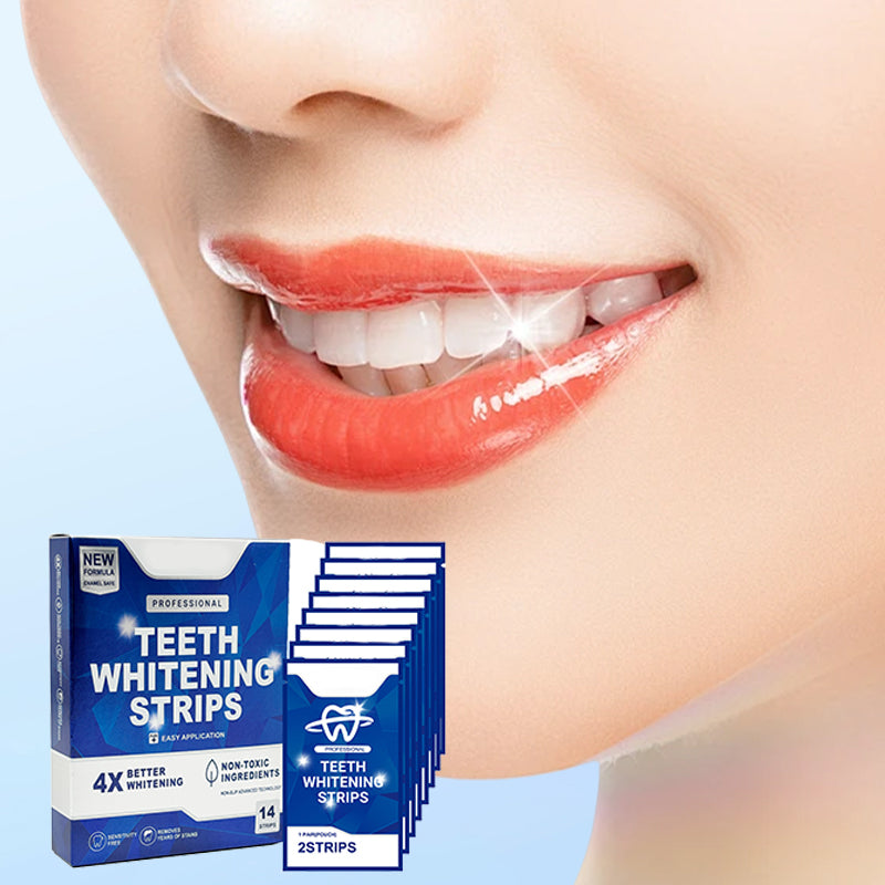 🔥Gentle & Effective Teeth Whitening Strips Set