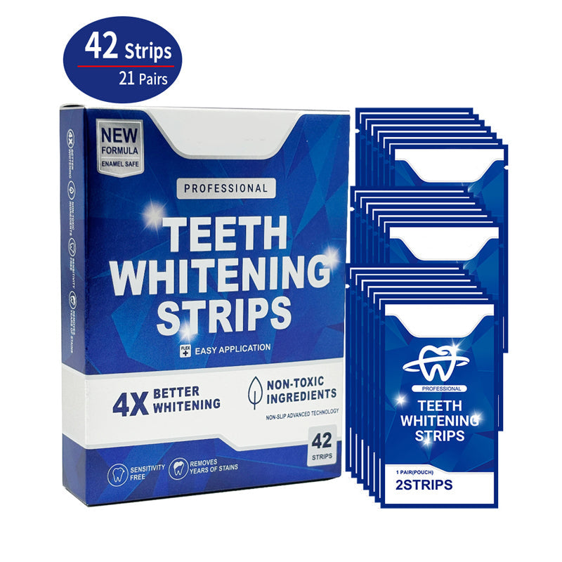 🔥Gentle & Effective Teeth Whitening Strips Set