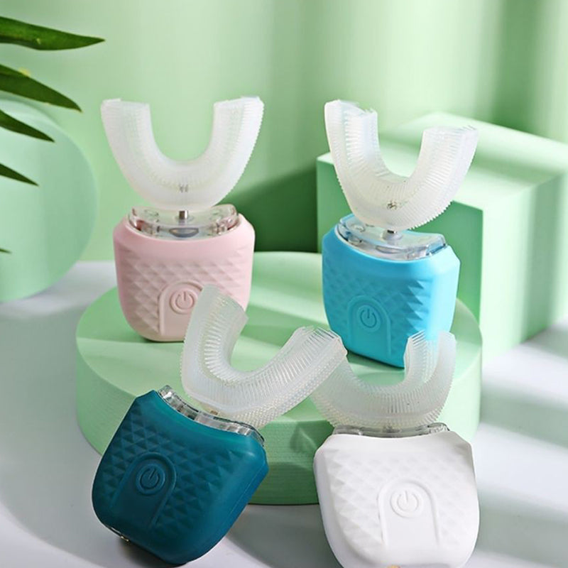Ultrasonic U-Shaped Electric Toothbrush for Adults