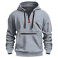 Men's Warm Utility Quarter-Zip Hoodie -👏Comfort, style, and practicality are combined in one versatile piece!