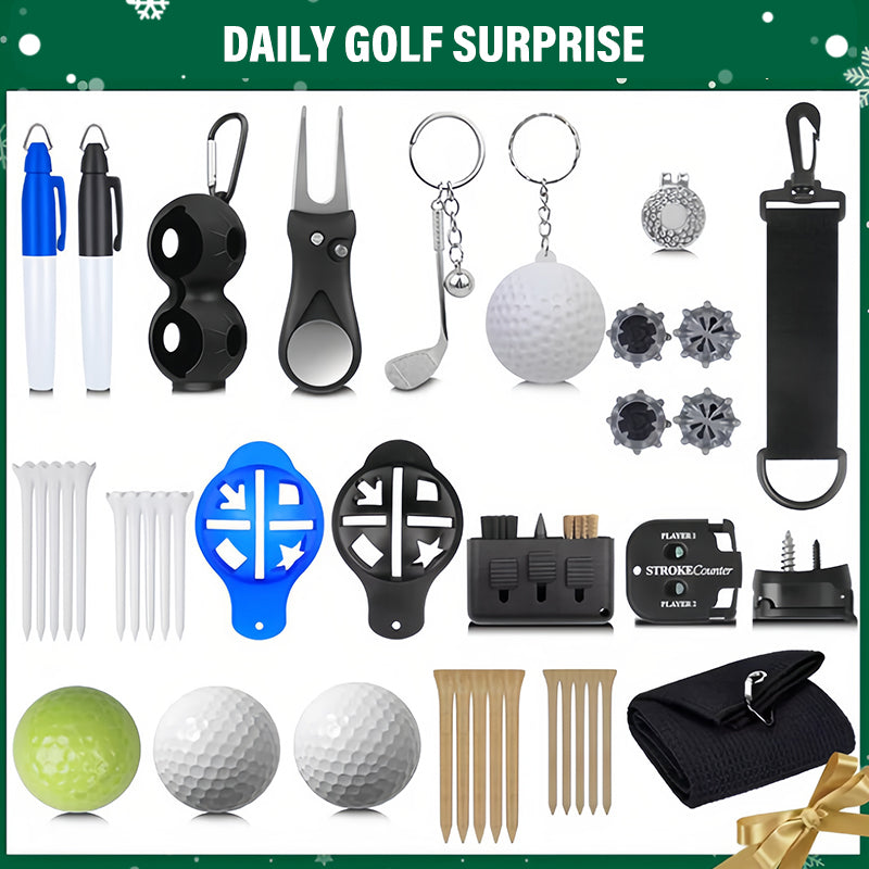 🎁Gift Idea Hot Sale🔥24PCS Christmas Golf Advent Calendar