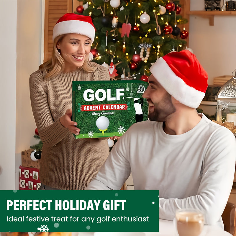 🎁Gift Idea Hot Sale🔥24PCS Christmas Golf Advent Calendar