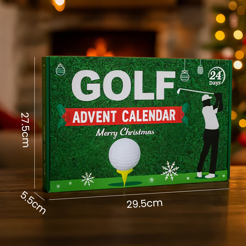 🎁Gift Idea Hot Sale🔥24PCS Christmas Golf Advent Calendar