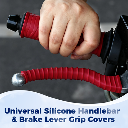 Universal Silicone Handlebar & Brake Lever Grip Covers