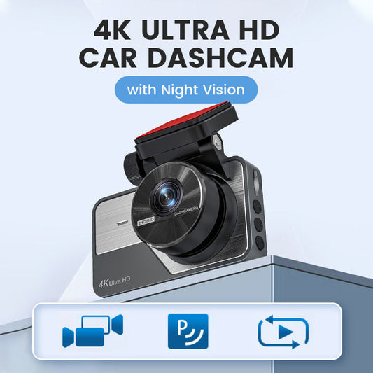 ⏳Time-Limited Special⏰4K Ultra HD Car Dashcam with Night Vision