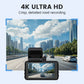 4K Ultra HD Car Dashcam with Night Vision