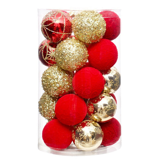 25 PCS Christmas Tree Ornament Balls