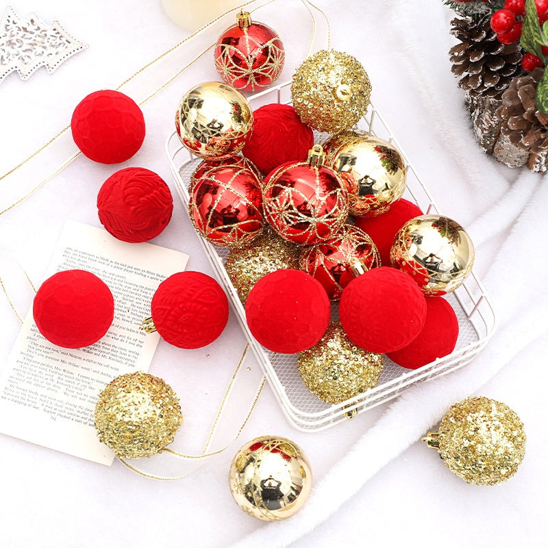25 PCS Christmas Tree Ornament Balls