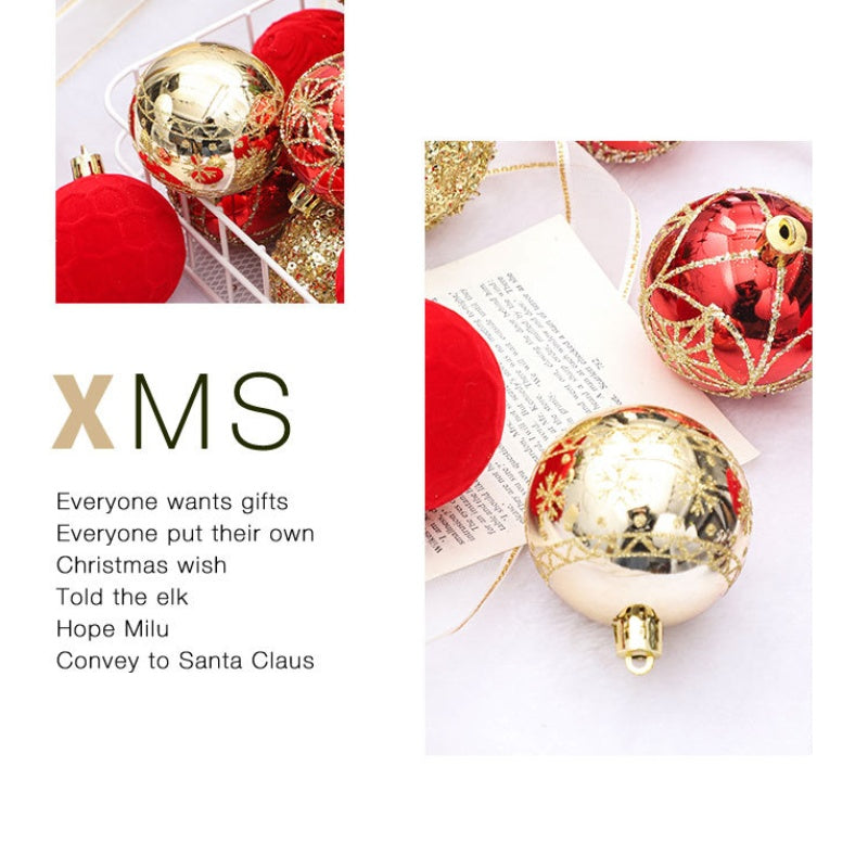 25 PCS Christmas Tree Ornament Balls