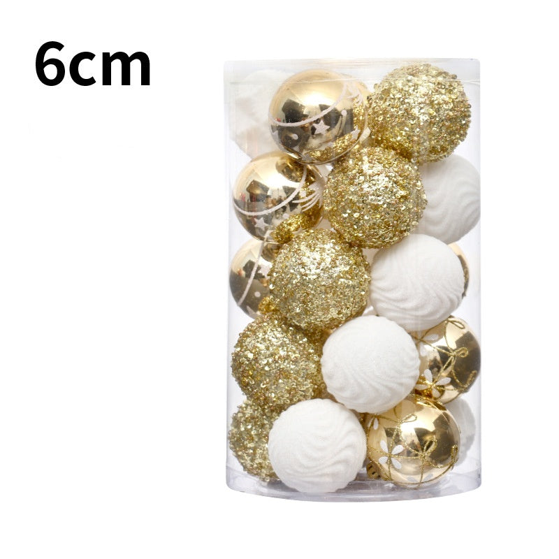25 PCS Christmas Tree Ornament Balls