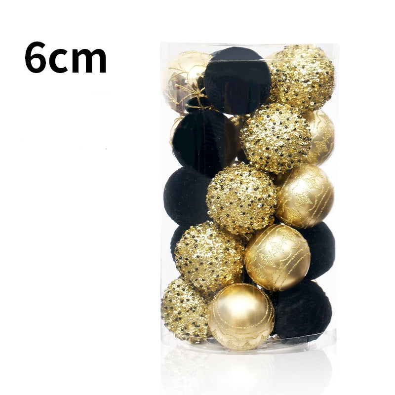 25 PCS Christmas Tree Ornament Balls