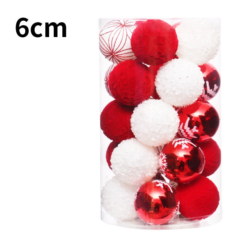 25 PCS Christmas Tree Ornament Balls