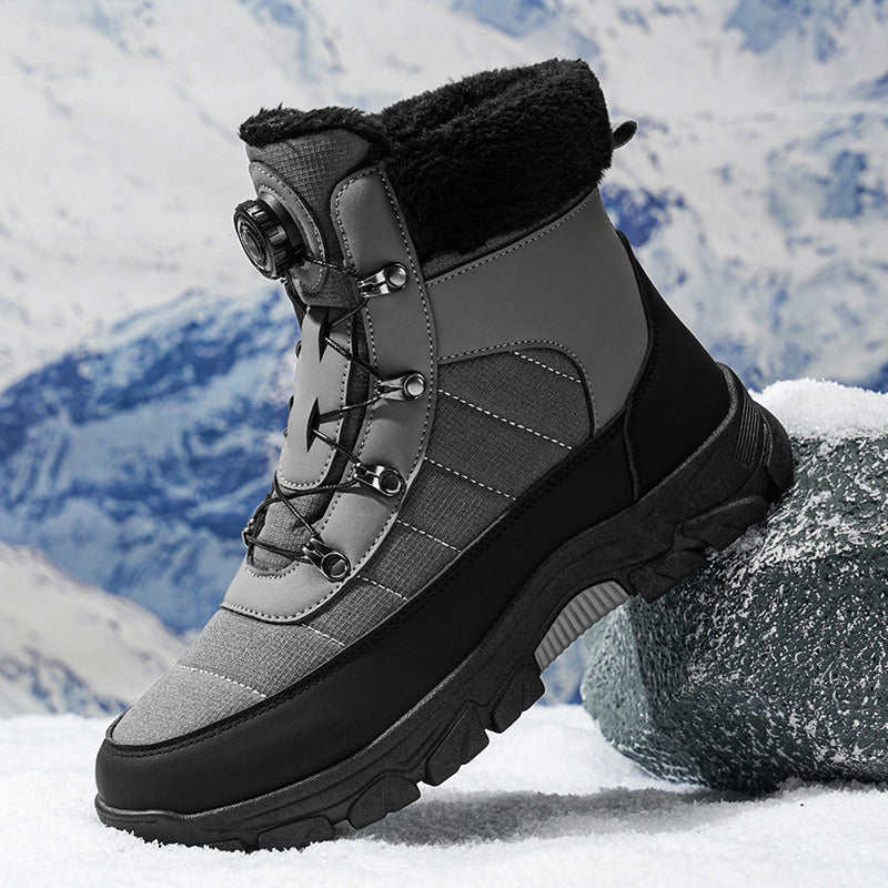 Men’s Cozy Boots With Soft Faux Fur Lining