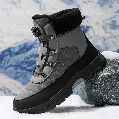Men’s Cozy Boots With Soft Faux Fur Lining