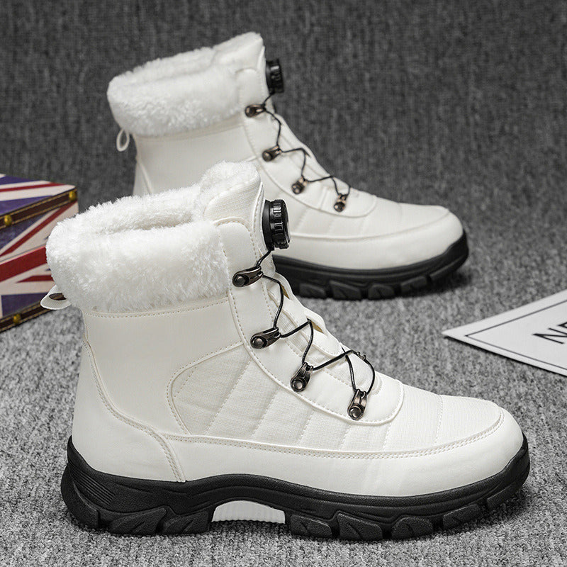 Men’s Cozy Boots With Soft Faux Fur Lining