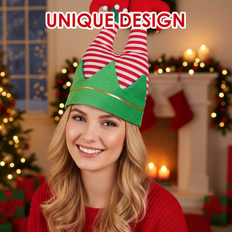 🎄🎁Christmas Funny Santa & Elf Pants Hat
