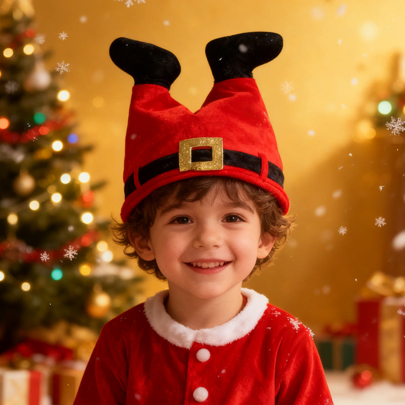 🎄🎁Christmas Funny Santa & Elf Pants Hat