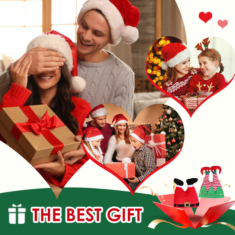 🎄🎁Christmas Funny Santa & Elf Pants Hat