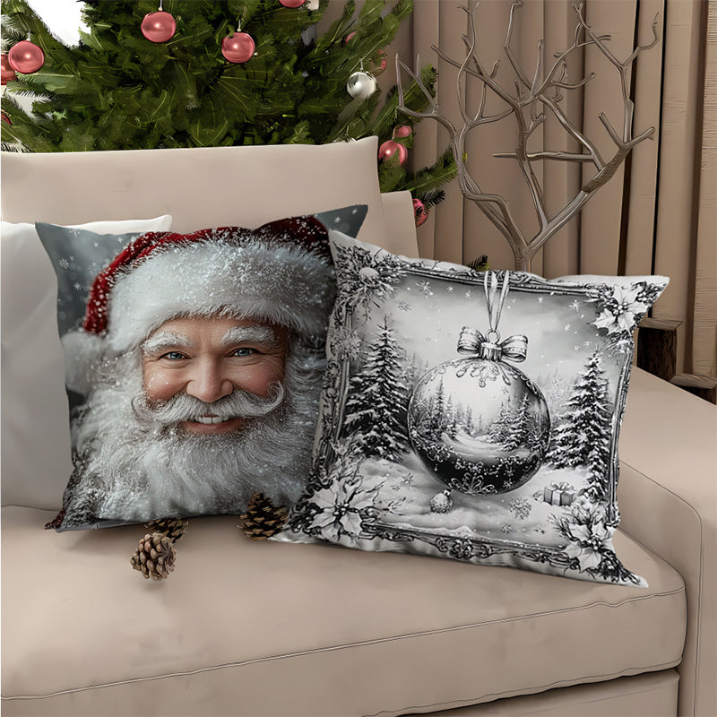 🎅Christmas Sale-Buy 1 Get 1 Free!!🎁Christmas Throw Pillow Cover
