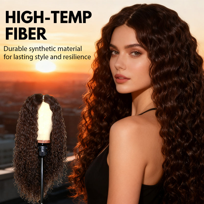 Women's Curly Long Wigs