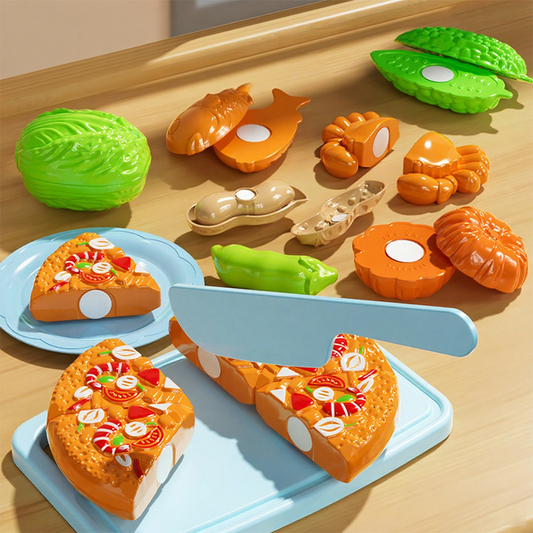 🎁50% OFF Christmas Sale🍎✨【Pretend Cutting Play Food Toys for Kids】✨