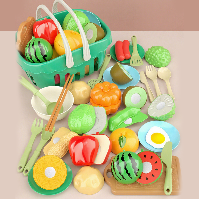 🎁50% OFF Christmas Sale🍎✨【Pretend Cutting Play Food Toys for Kids】✨