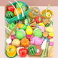 🎁50% OFF Christmas Sale🍎✨【Pretend Cutting Play Food Toys for Kids】✨