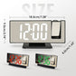⏳Time-limited Special⏰LED Mirror Projection Alarm Clock🕰️