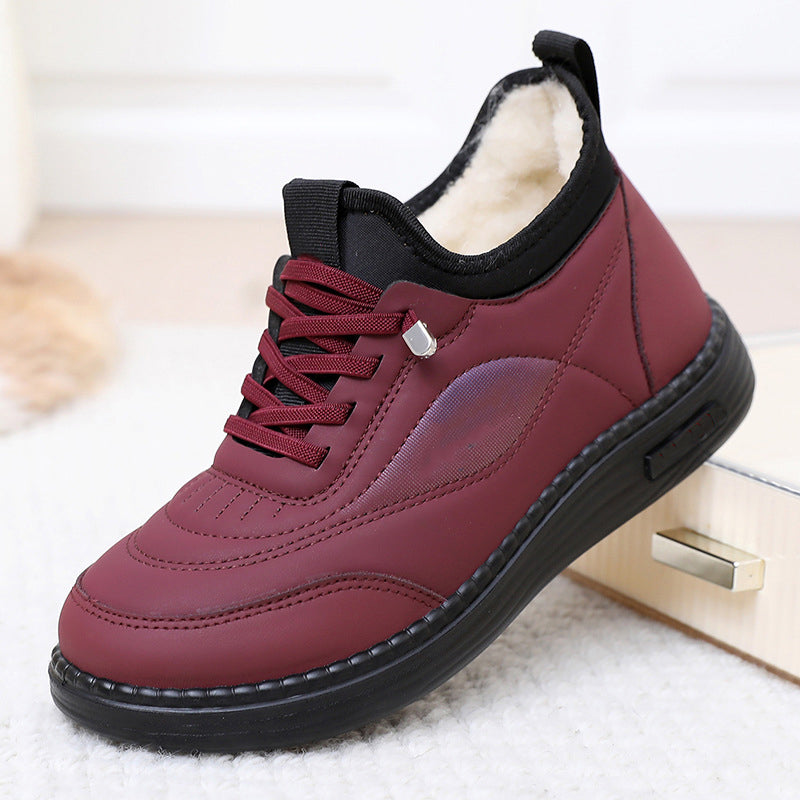 Women's Soft Sole Plush-Lined Winter Shoes