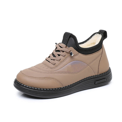 Women's Soft Sole Plush-Lined Winter Shoes