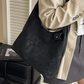 Lightweight Retro Shoulder Tote with Matching Pouch