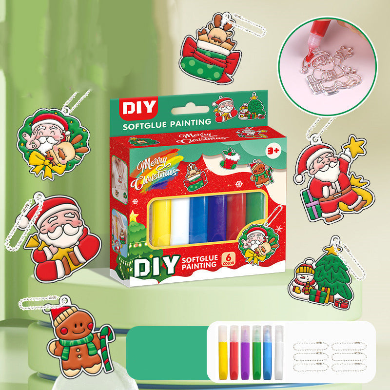 ✨👼DIY Bake-Free Gel Painting Set for Kids🚀