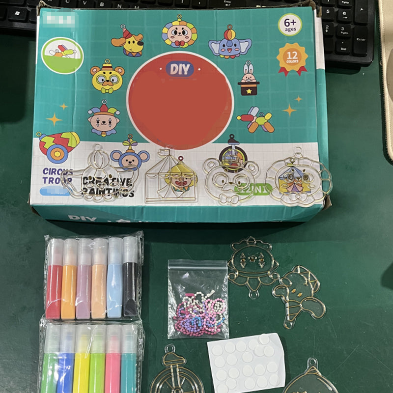 ✨👼DIY Bake-Free Gel Painting Set for Kids🚀